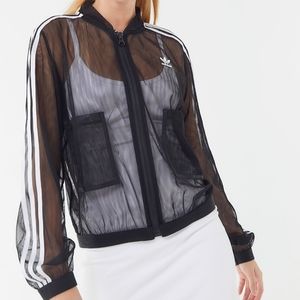 Adidas Mesh Zip Up Jacket 🖤